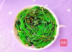 蒜茸菠菜的做法图解4