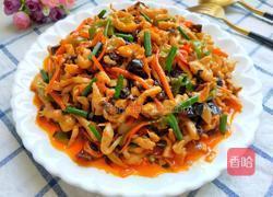 鱼香鸡丝的做法图解1