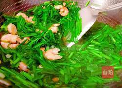 韭菜炒虾仁的做法图解12