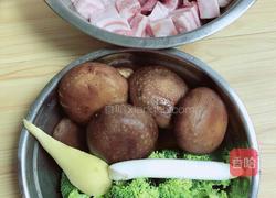 酱烧香菇卤肉饭的做法图解1