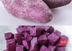 紫薯鸡蛋卷的做法图解1