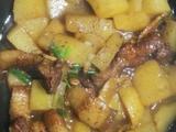 土豆炖五花肉