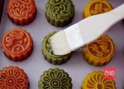 桃山皮流心月饼的做法图解9