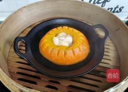 金丝南瓜蒸百合的做法图解9