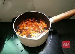 南瓜肉末面线的做法图解4