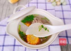 白萝卜玉米排骨汤的做法图解13