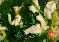 Chili Leaf Chicken Sliced ​​Soup Illustration 6