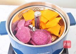 紫薯南瓜月饼的做法图解2