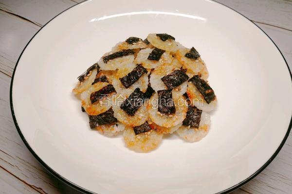 紫菜米饼