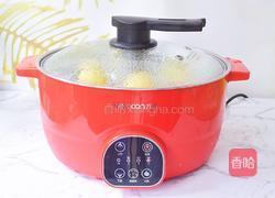 南瓜紫薯糯米球的做法图解14