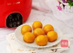 南瓜紫薯糯米球的做法图解16