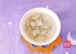 秋葵百合炒豆腐干的做法图解2