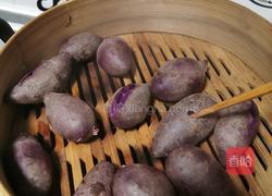 紫薯馅的做法图解2