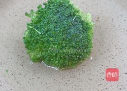 西兰花奶酪饭团的做法图解1