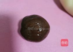 可可豆沙冰皮月饼的做法图解11