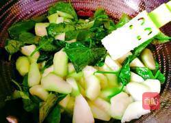 丝瓜炒地瓜叶的做法图解8