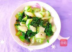 丝瓜炒地瓜叶的做法图解10
