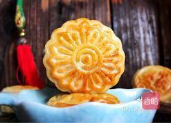 莲蓉肉松馅广式月饼的做法图解23