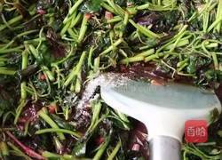 苋菜炒鸡蛋的做法图解9