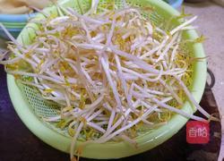 豆皮韭菜炒豆芽的做法图解3
