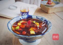 老红糖果粒冰粉的做法图解6