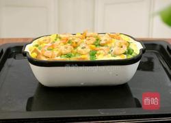 加拿大北极虾法式面包布丁的做法图解7