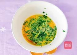 韭菜鸡蛋糯米煎饼的做法图解4