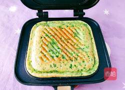 韭菜鸡蛋糯米煎饼的做法图解10