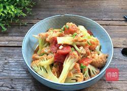 番茄烧菜花的做法图解14