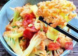 番茄烧菜花的做法图解15