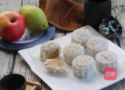椰香冰皮月饼(绿豆奶黄馅)的做法图解18
