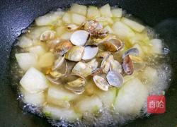 冬瓜花蛤汤的做法图解6