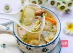 冬瓜花蛤汤的做法图解10