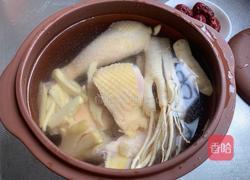 鲜人参炖鸡汤的做法图解5