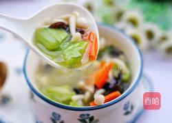 丝瓜木耳菌菇汤的做法图解14