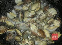 曝炒花甲的做法图解2
