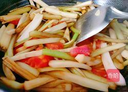 西红柿炒蒲菜的做法图解10