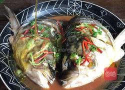 清蒸鱼头的做法图解15