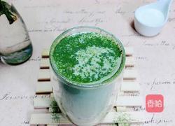 红豆抹茶牛奶的做法图解7