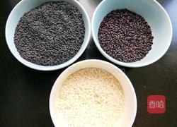 自制黑米黑芝麻糊的做法图解2