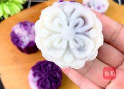 紫薯山药小月饼的做法图解5