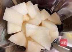 白果百合梨汁的做法图解4