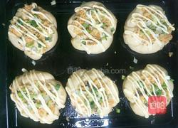 葱香海苔肉松面包的做法图解19