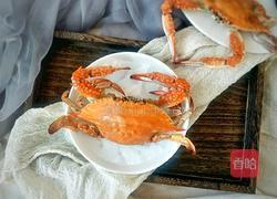 快手原味蒸海蟹的做法图解7