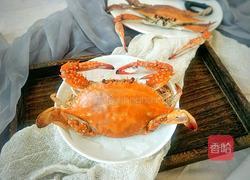 快手原味蒸海蟹的做法图解6