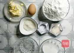 原味花形面包的做法图解1