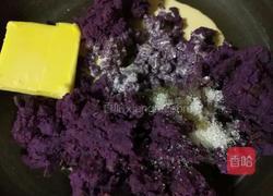 紫薯仙豆糕的做法图解3