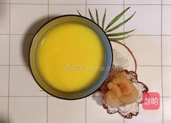 巨好吃的虾仁水蒸蛋的做法图解2