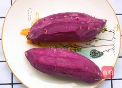 紫薯发糕的做法图解2