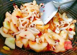 鱿鱼木耳炒黄瓜的做法图解12